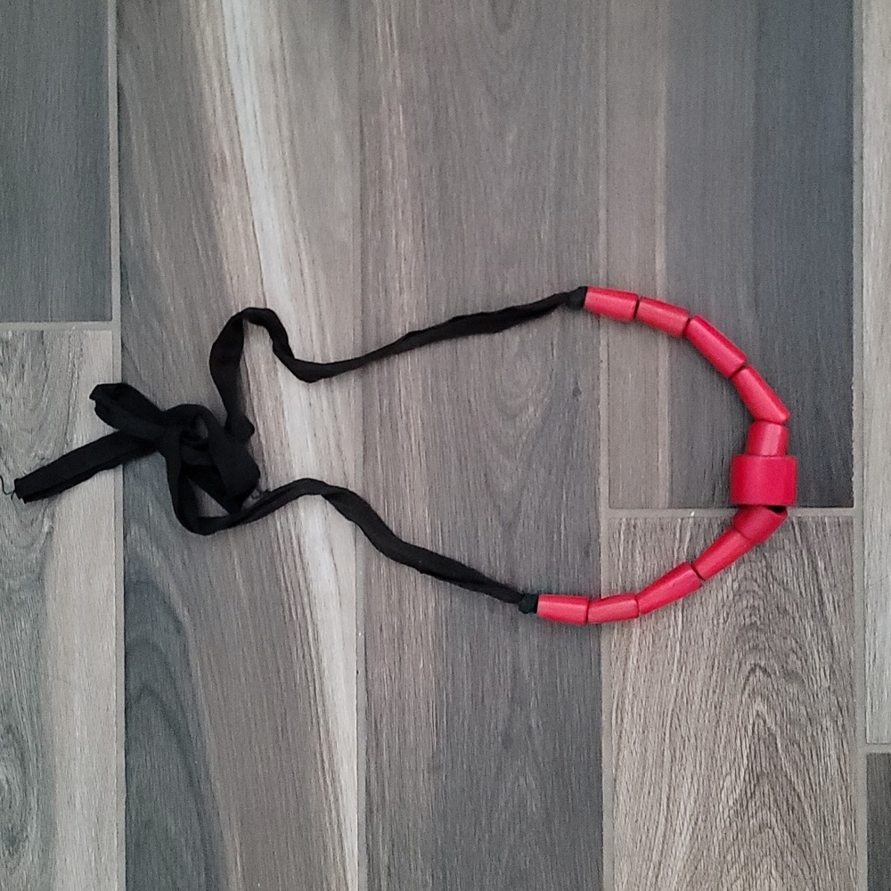 Wood necklace